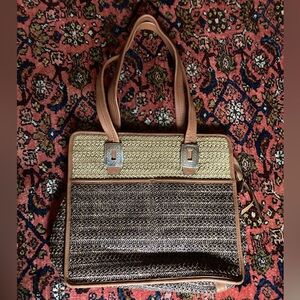 Brighton Straw Shoulder Bag